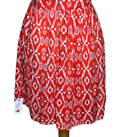 Everly Women’s Racerback Ikat Print Dress With Side & Back Cutouts Small… - Picture 7 of 16